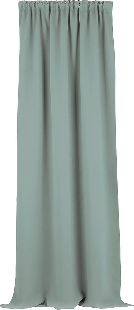 Zasłona zaciemniająca na taśmie marszczącej miętowy 140 x 280 cm 1 szt.