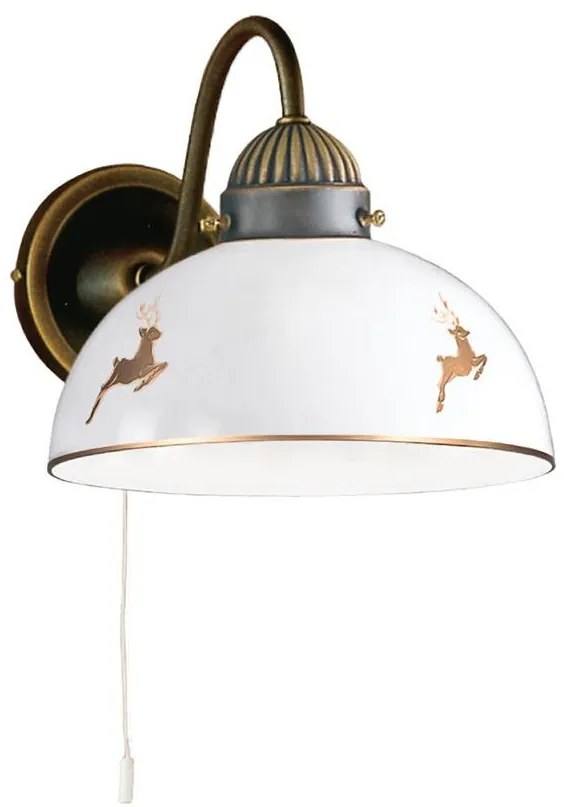 Kolarz 731.61.150 - Kinkiet NONNA 1xE27/75W/230V jeleni rose gold