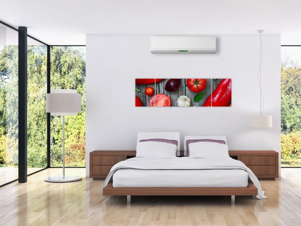 Obraz warzyw (170x50 cm)