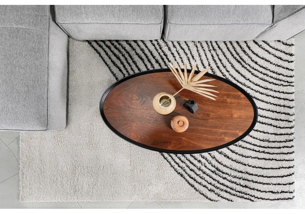 Czarno-beżowy dywan 160x230 cm Coastalina – Universal