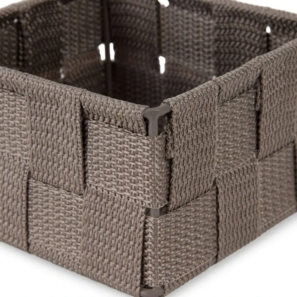 Compactor Organizer do szuflady S TEX, 12 x 12 x 7 cm, brązowy, S