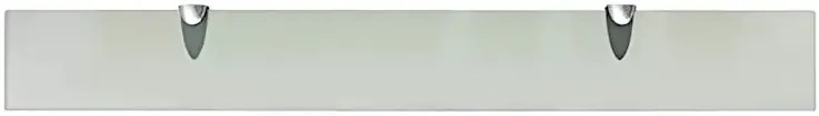 Elegancka, mleczna półka szklana 80x10 G7-P14