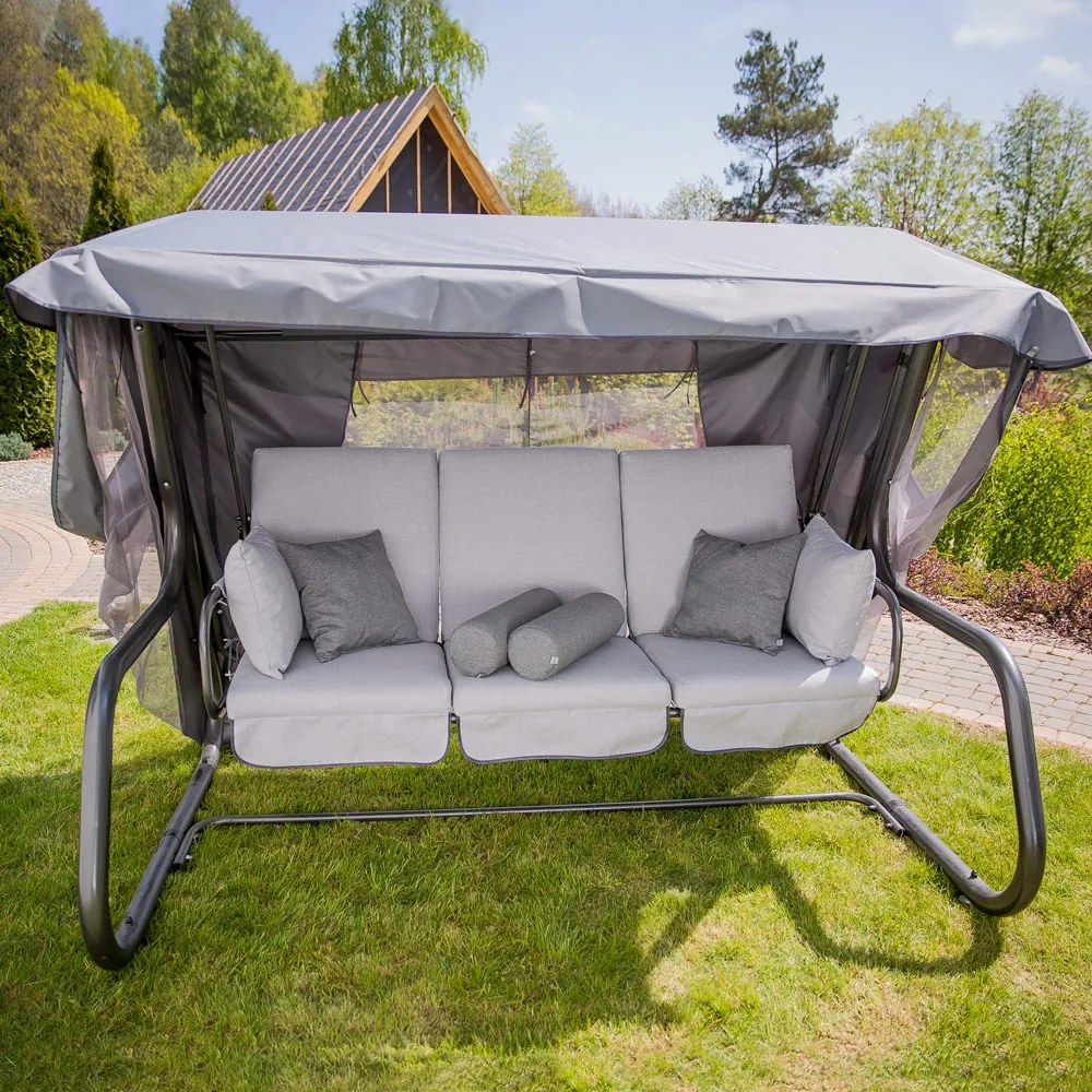 Huśtawka ogrodowa z moskitierą Venezia Lux D048-06FB PATIO