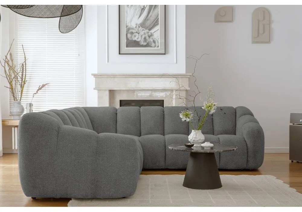 Szary narożnik Shell – Miuform