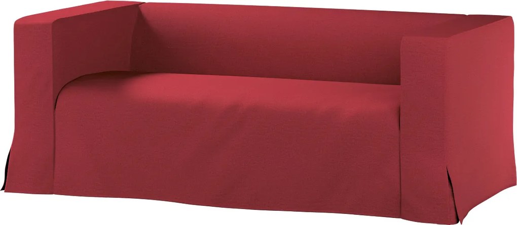 Pokrowiec na sofę Klippan 2-osobową długi z kontrafałdami