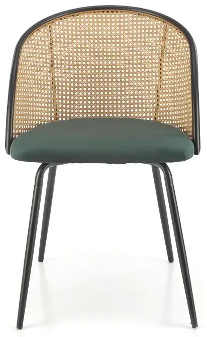 Krzesło K508 VELVET zielone HALMAR