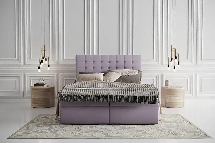 Pojedyncze łóżko boxspring 80x200 32 kolory S9-B69