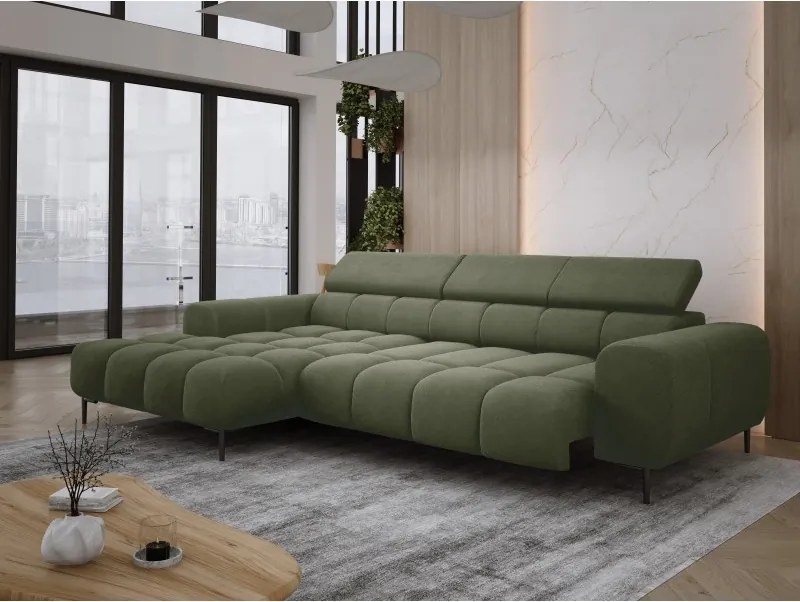 Narożnik PLAZA MINI wolnostojący Lewostronny w tkaninie Promocyjnej APHRODITE 12 WERSAL