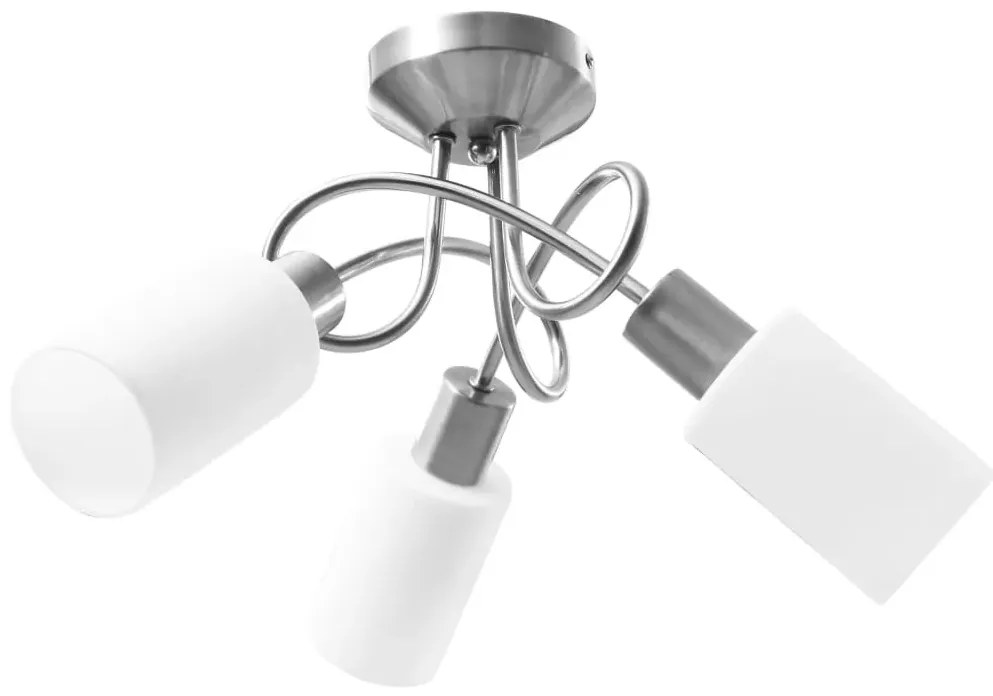 Lampa sufitowa z ceramicznymi kloszami - 3X EX207 W9-Z52