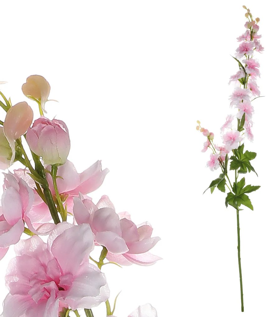 Sztuczny kwiat Spur flower old pink, 70 x 8 cm
