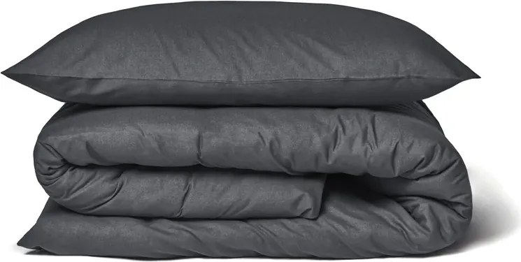 PrzytulneMieszkanie.pl PrzytulneMieszkanie.pl Bawełniana pościel CALMORA ciemnoszara Rozmiar pościeli: 70 x 90 cm | 140 x 220 cm