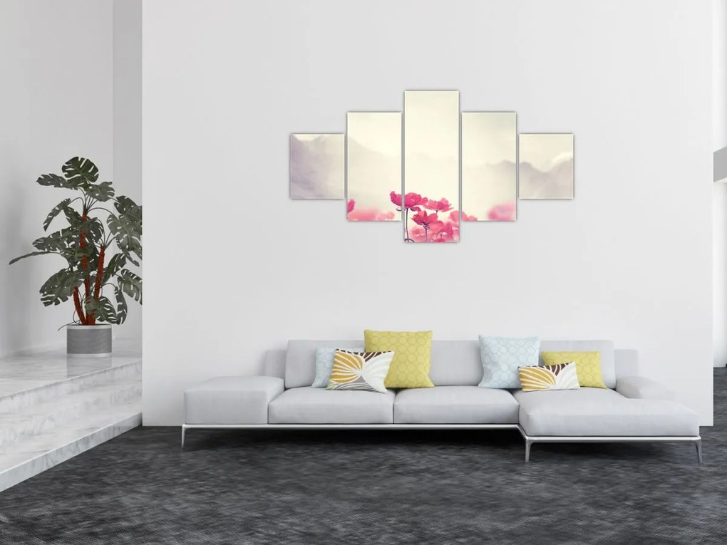 Obraz - Maki (125x70 cm)