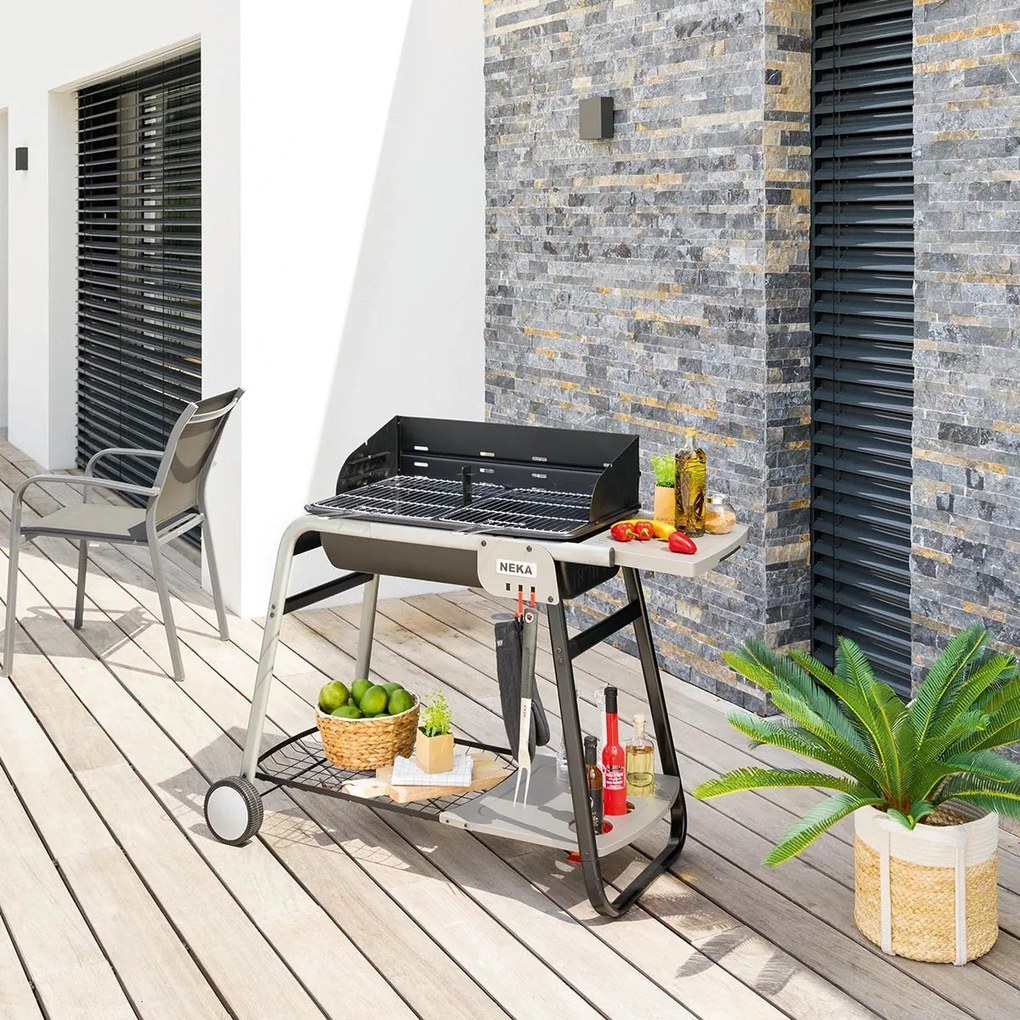 Grill węglowy ogrodowy BBQ