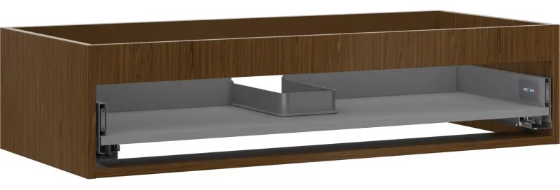 Mexen Box-A korpus szafki podumywalkowej 100 cm, 1 szuflada, orzech - 91AX0-1000-235-1-86