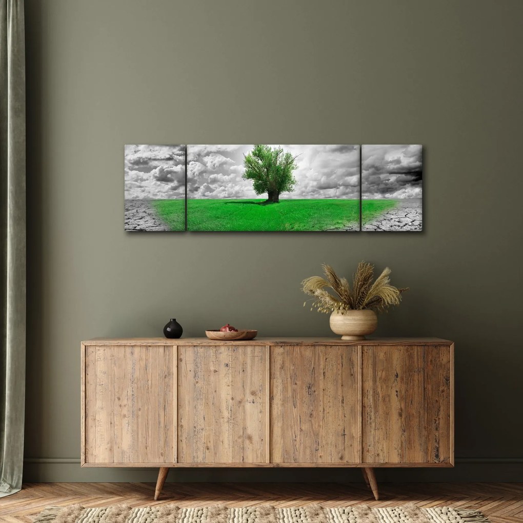 Obraz - Kawałek natury w mieście (170x50 cm)