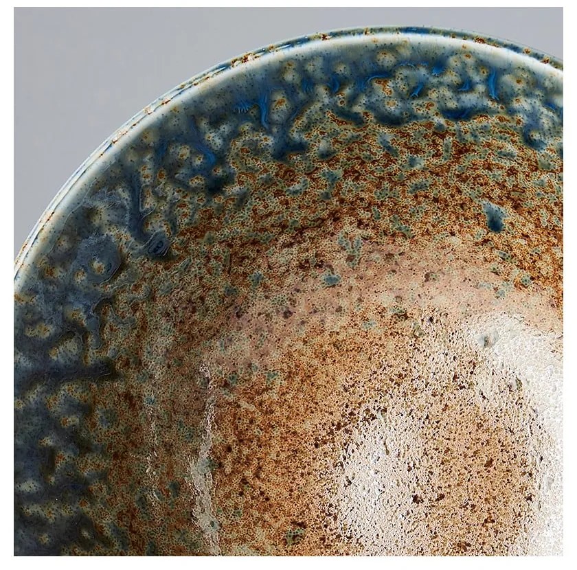 Niebiesko-brązowa ceramiczna misa MIJ Earth & Sky, ø 20 cm