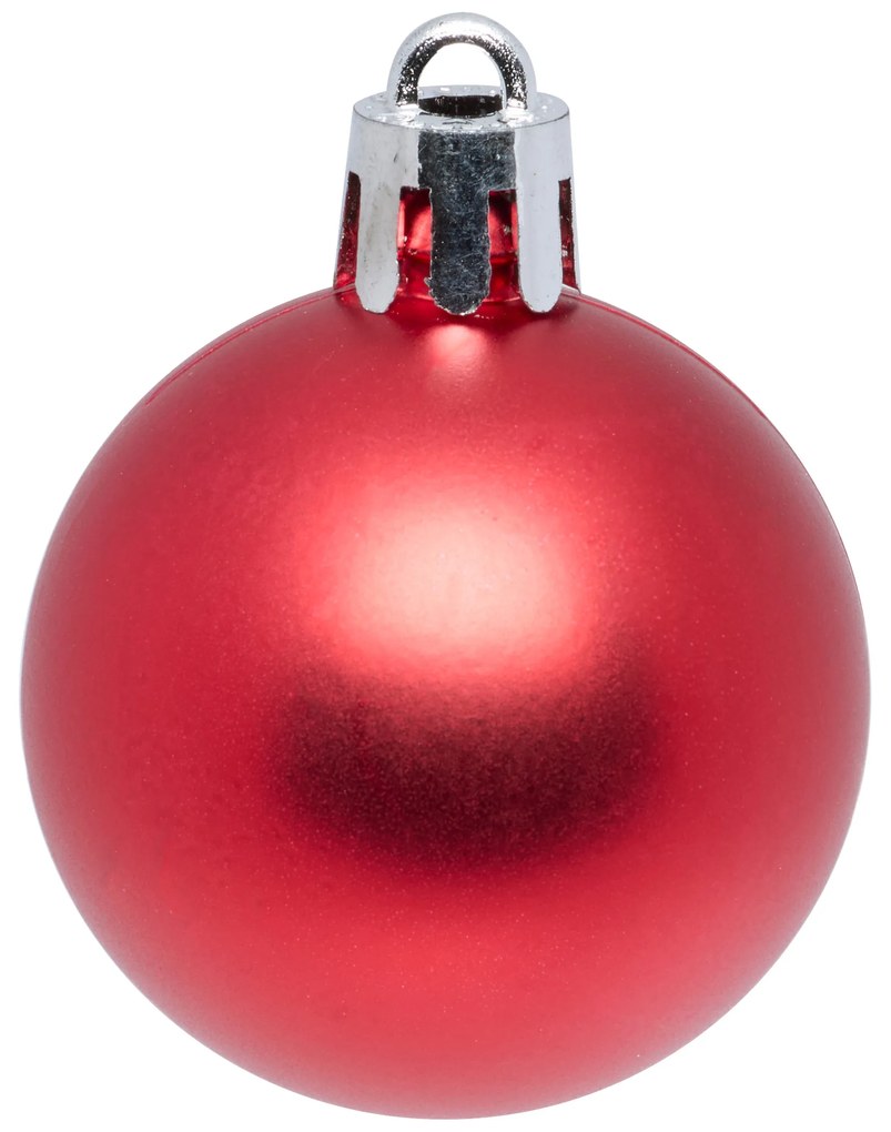Bombki choinkowe nietłukące, 60 sztuk