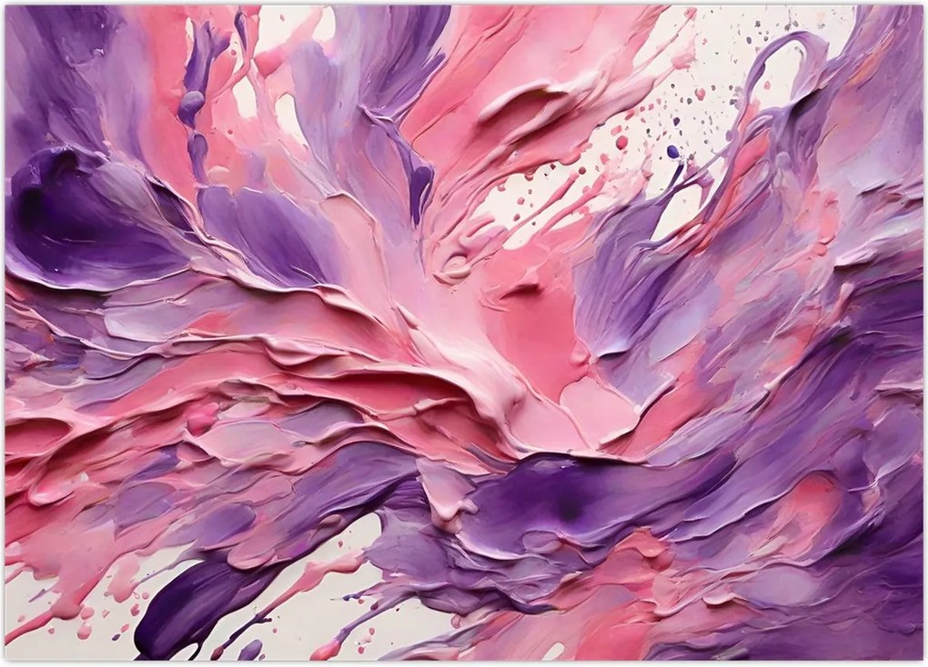 Obraz - Romantyczna abstrakcja (70x50 cm)