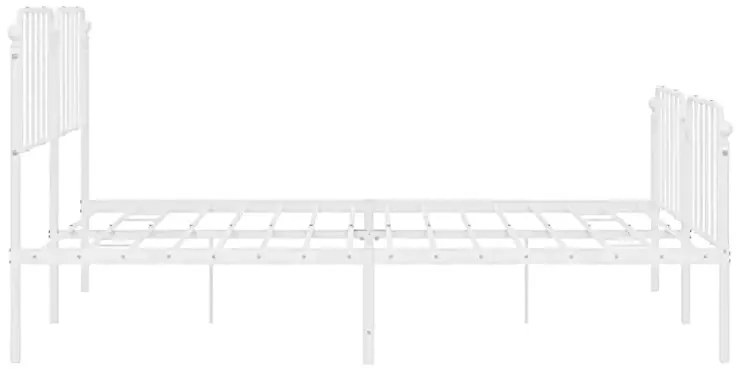 Elegancka Biała Rama Łóżka 200X200 L6-M94
