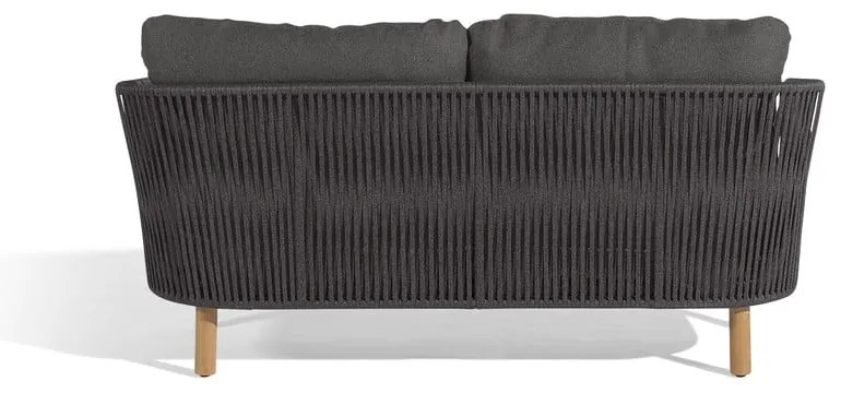 Ciemnoszara sofa ogrodowa Newport – Diphano