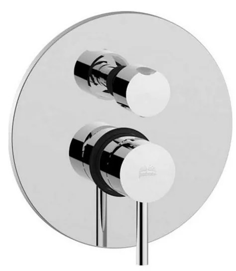 Paffoni - Bateria prysznicowa podtynkowa LIGHT chrom błyszczący