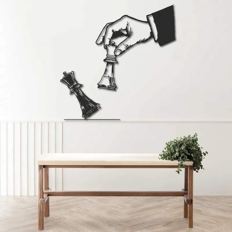 Eleganckie dwuczęściowe malowanie szachownicy - SZACHMAT | SENTOP