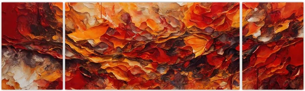 Obraz - Abstrakcja (170x50 cm)
