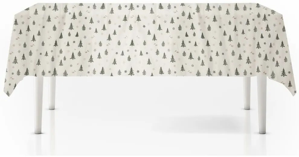Świąteczny obrus X-Mas Trees, 140 x 180 cm