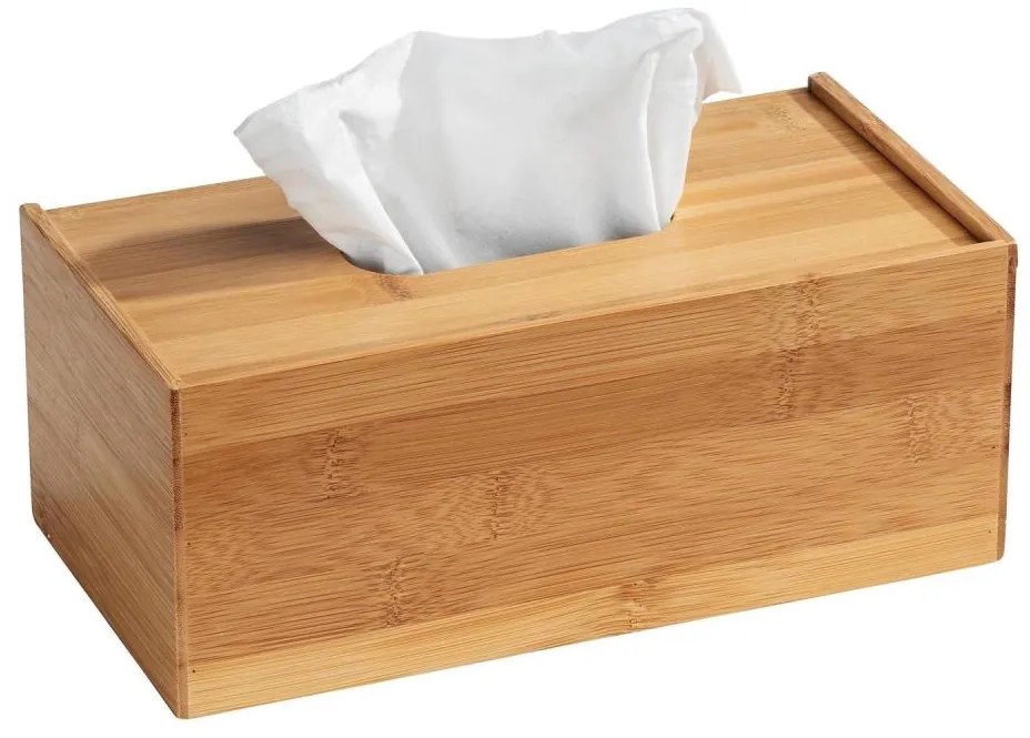 WENKO 23925100 - Pojemnik na chusteczki TERRA 25x13 cm brązowy