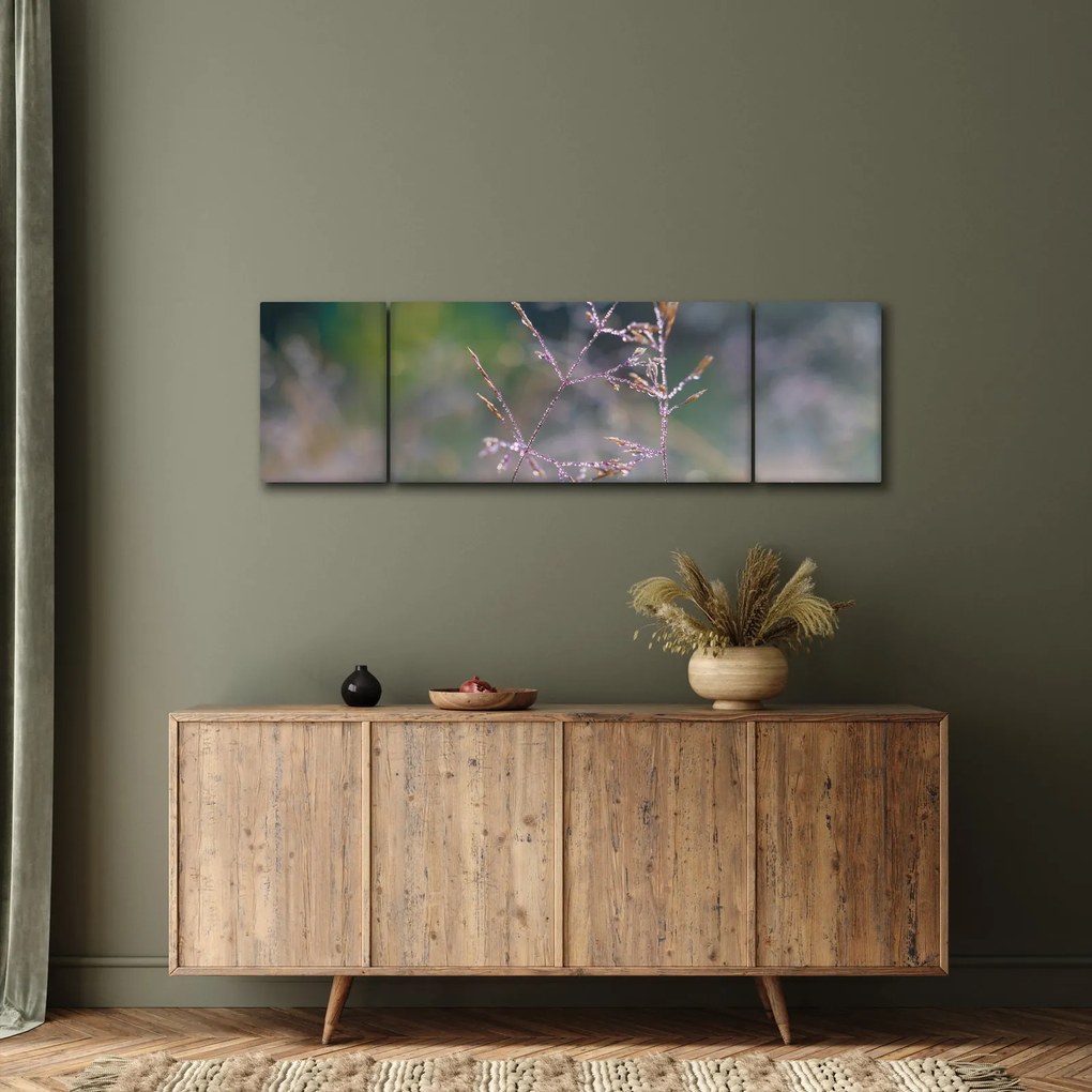 Obraz - Szczegół trawy (170x50 cm)