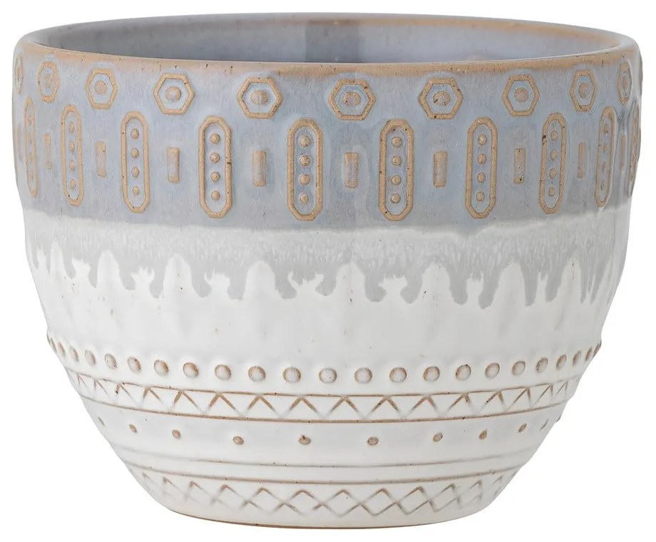 Kamienna doniczka ø 14 cm Basel − Bloomingville