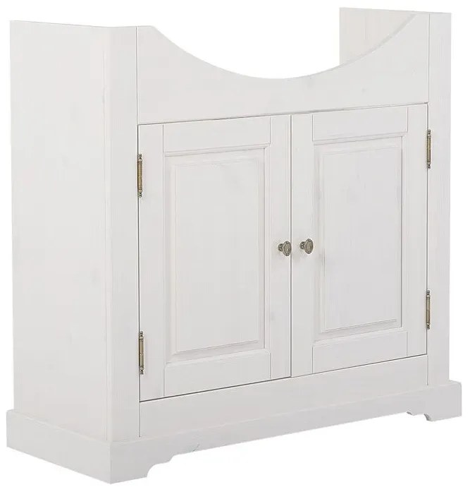 Biała szafka pod umywalkę K3-D39