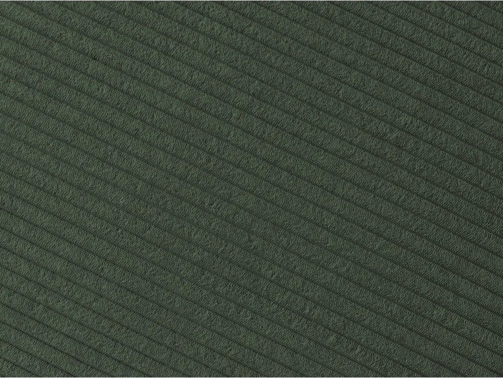 Zielona sztruksowa sofa 250 cm Tina – Bobochic Paris