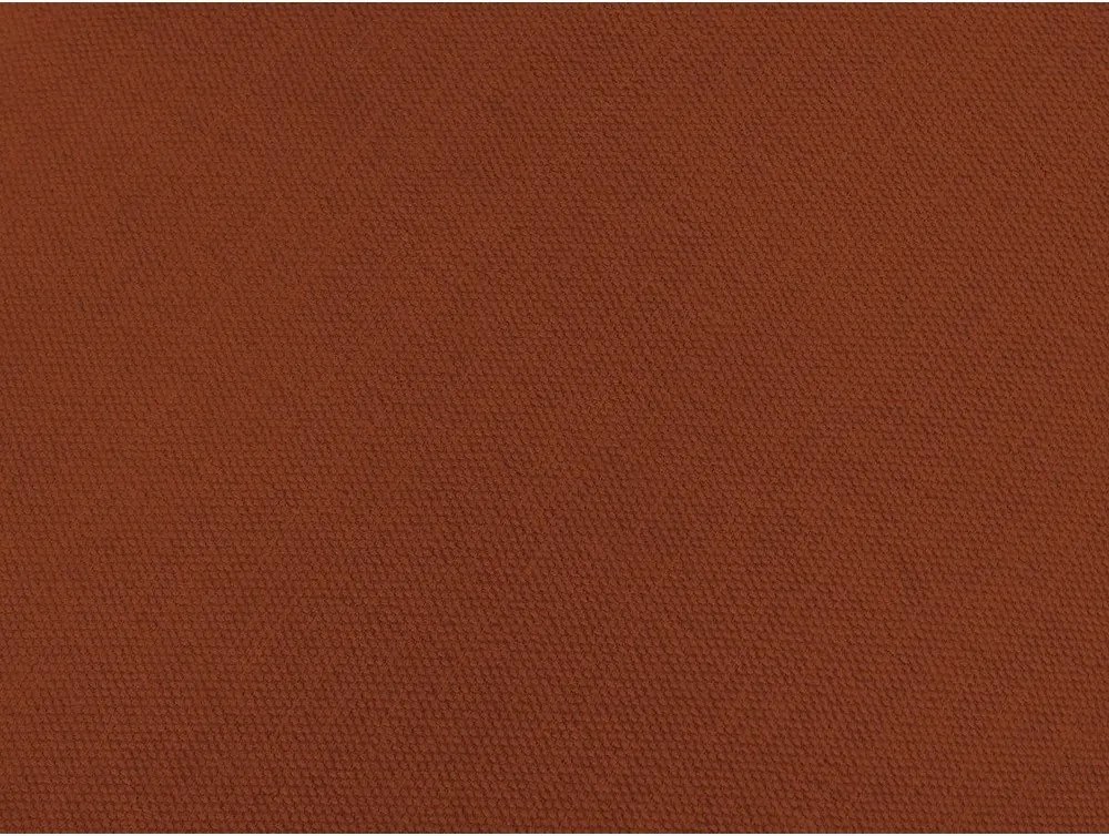 Pomarańczowa sofa z tkaniny szenilowej 160 cm Celine – Bobochic Paris