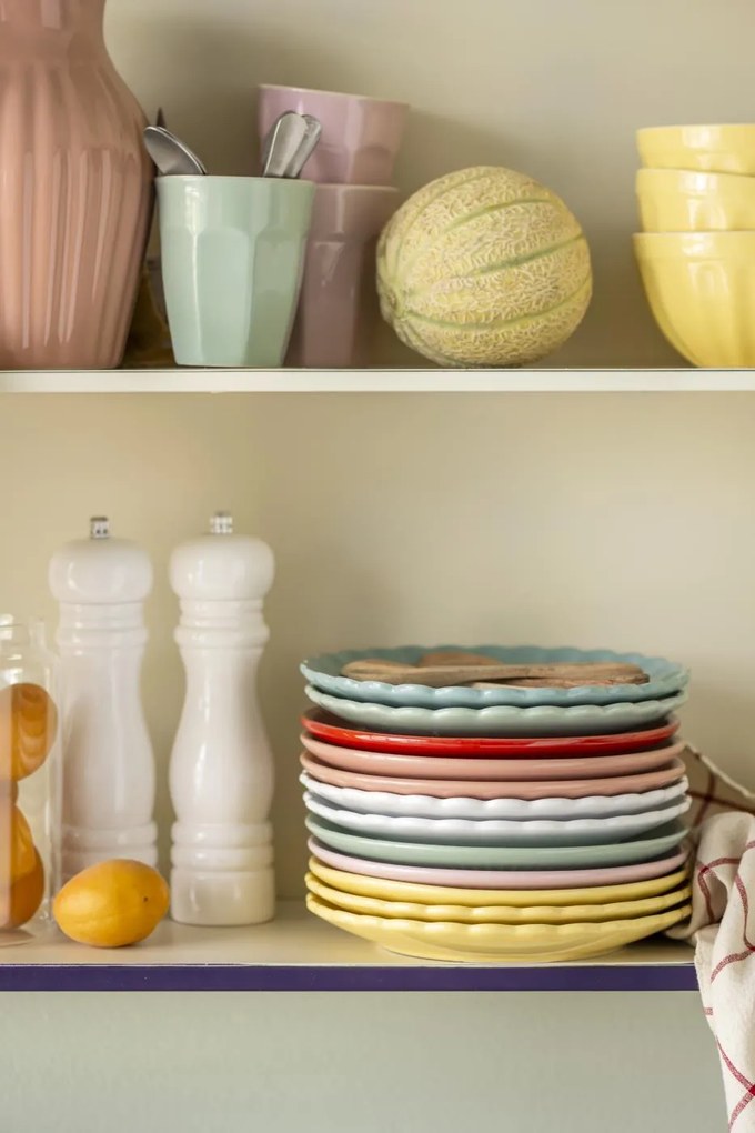 Żółta miska ceramiczna na musli MYNTE LEMONADE