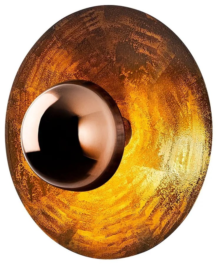 Kinkiet w kolorze miedzi ø 38 cm Kurt – Opviq lights