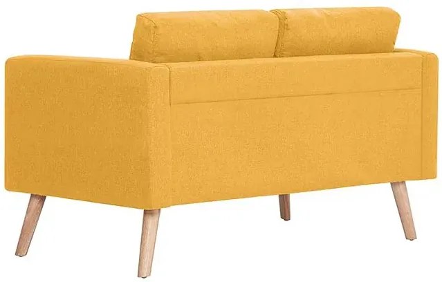 Dwuosobowa żółta kanapa T9-C76