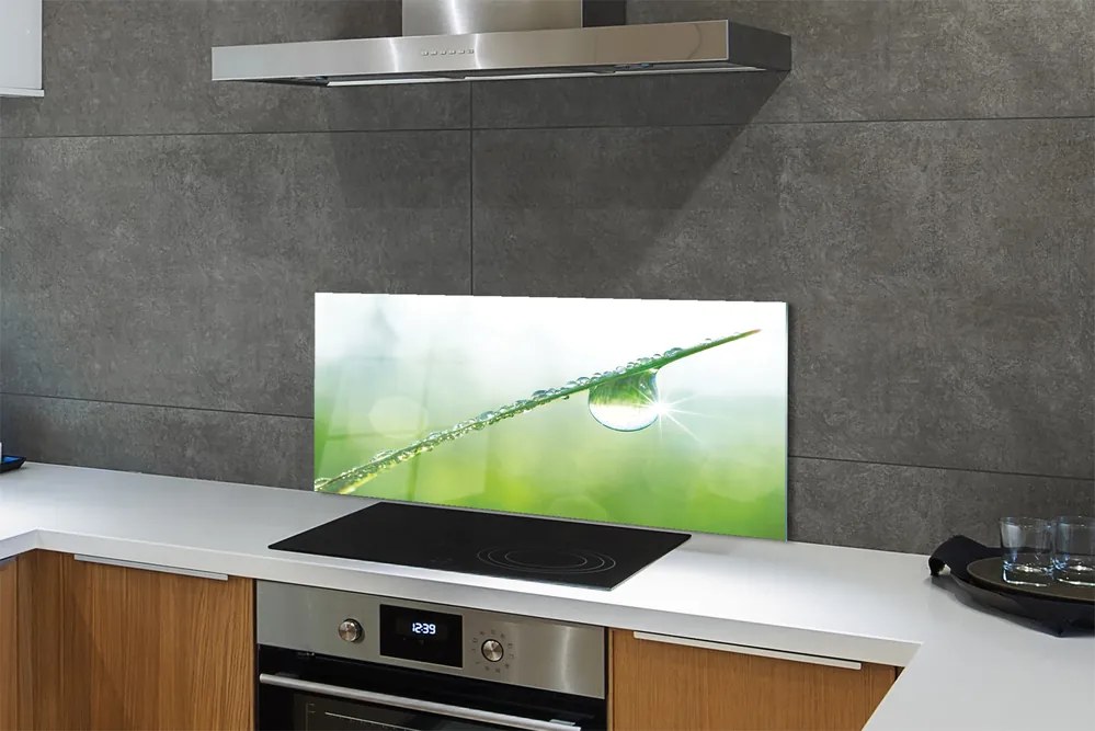 Panel nad Blat Kuchenny Rosa na Źdźble Trawy