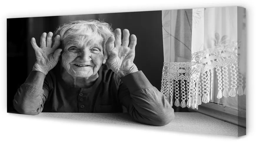 Duży obraz na płótnie Starsza Kobieta