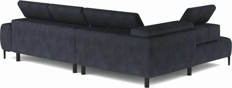 Narożnik PLAZA XL Lewostronny Elektryczna regulacja Tkanina MONOLITH 97 WERSAL