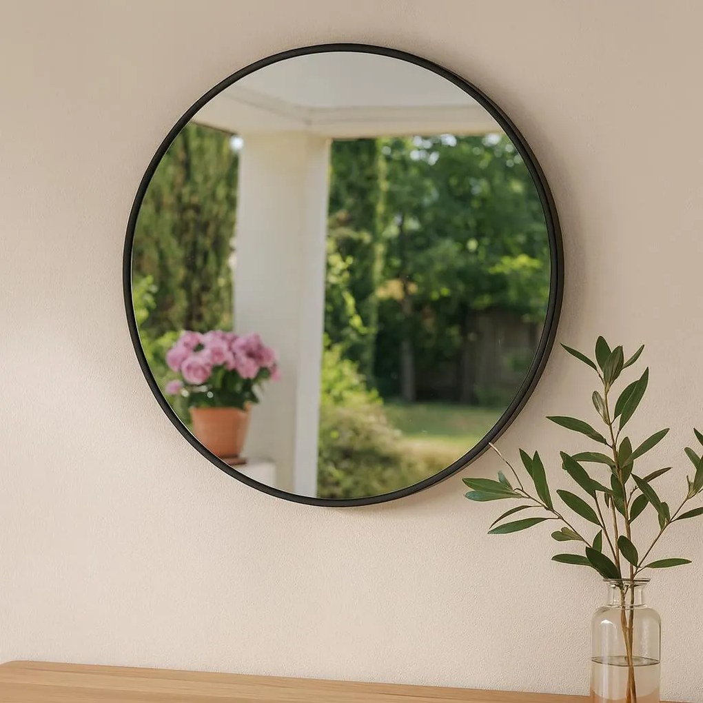 Okrągłe lustro na ścianę SORO, Ø 60 cm