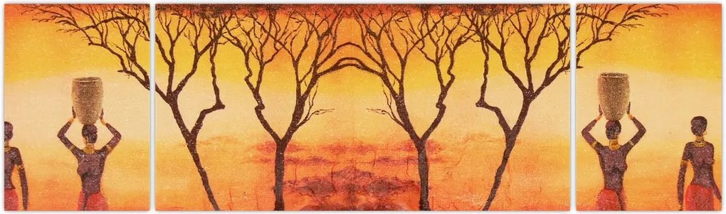 Obraz - Afrykańska sawanna (170x50 cm)