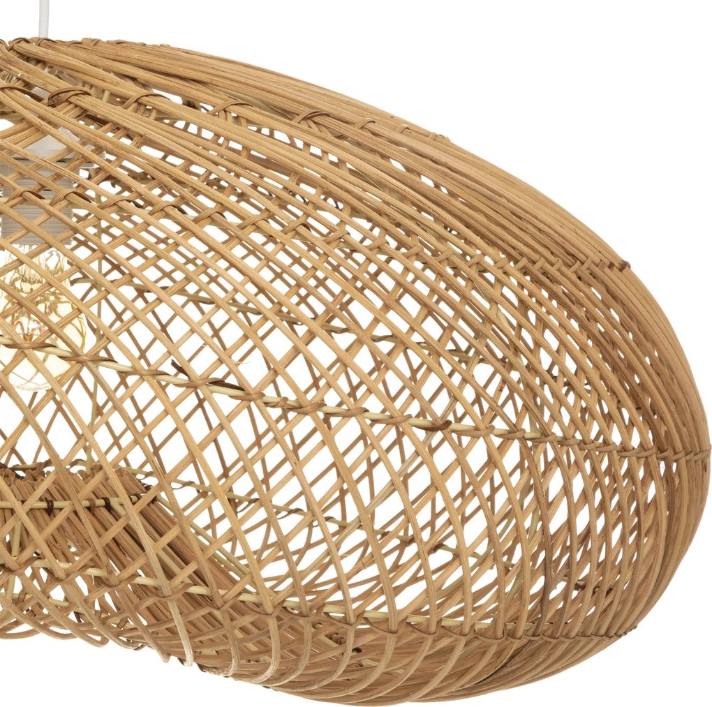 Lampa rattanowa, sufitowa, Ø 68 cm