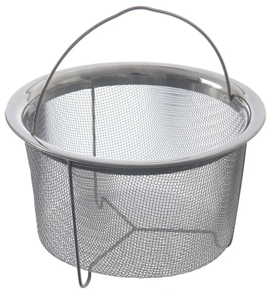 Kosz do smażenia Orion ze stali nierdzewnej,średnica 21 cm