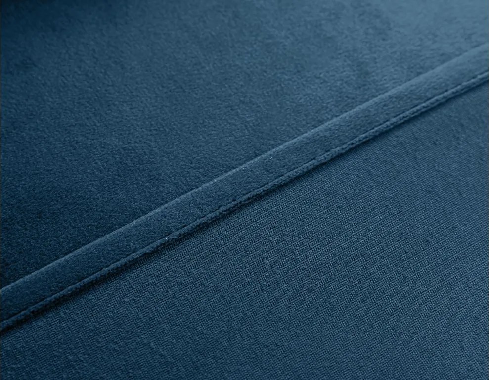 Zasłona zaciemniająca DREAM VELVET 140x250 cm, naftowy Zawieszanie: Taśma z wiązaniami