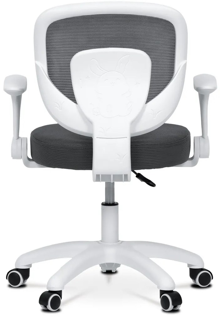 Autronic KA-K1062 GREY Krzesło biurowe, szare