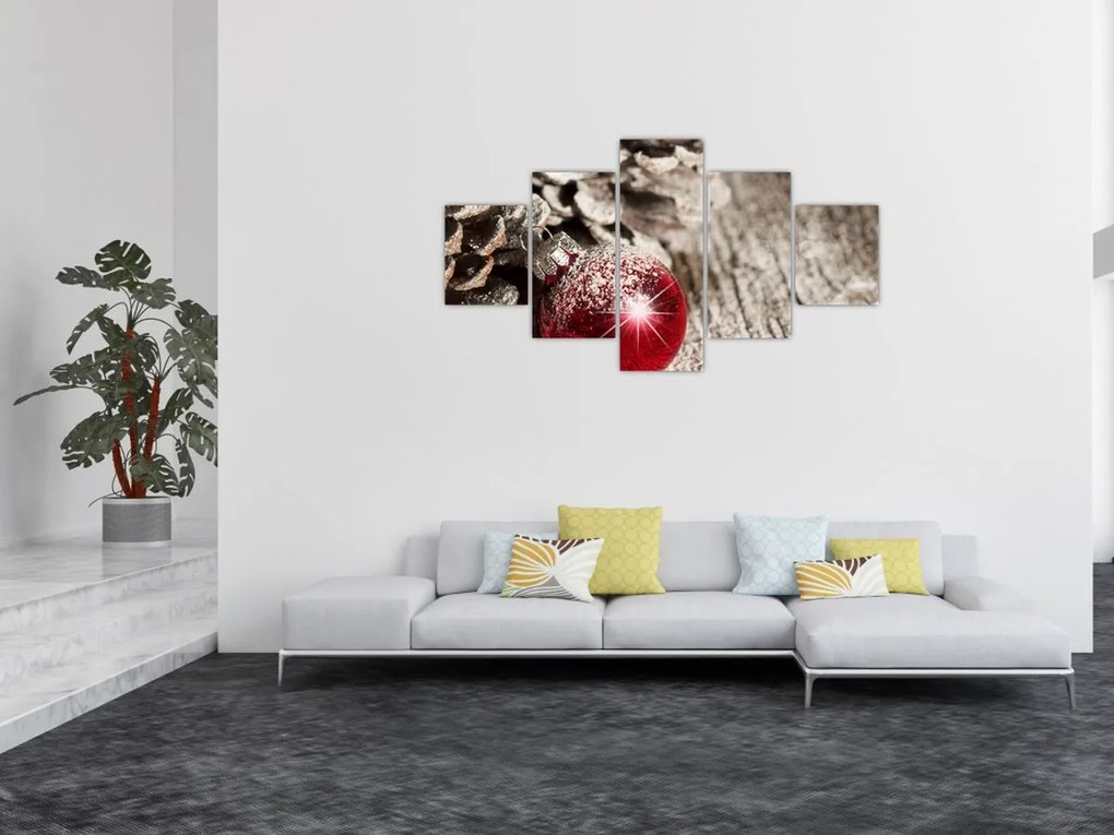 Obraz - Dekoracje świąteczne (125x70 cm)