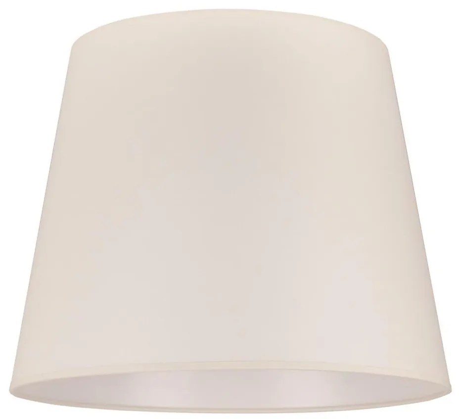 Duolla - Abażur do lampy stojącej CLASSIC L E27 pr. 38 cm kremowy