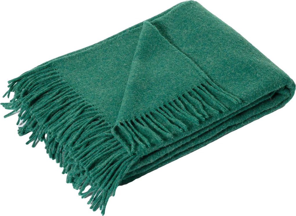 Pled Zelandia 140x200 cm melange deep green