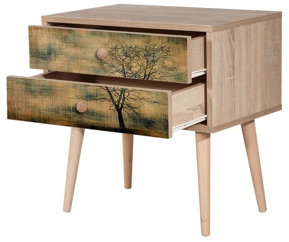 Stolik nocny Two Sonoma Oak